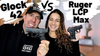 GLOCK 42 VS RUGER LCP MAX | Which is better to carry??