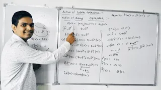 lecture-13 | Quantum mechanics | Action of ladder operator | Csir net jrf gate Tifr Barc