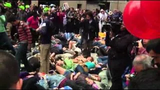 Raw Video: NATO Protesters Target Boeing
