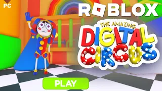 Digital Circus Prison Run Obby ROBLOX (full gameplay PC)