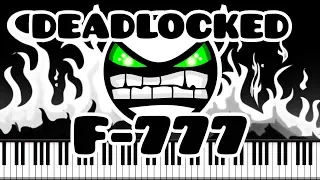 Synthesia [Piano Tutorial] F-777 - Deadlocked (Geometry Dash lvl 20)