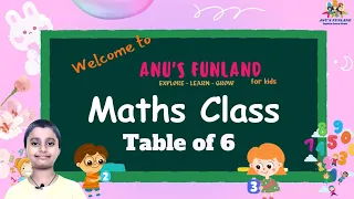 Anu's FunLand: "Unlocking the Power of Multiplication: The Magic of 6 Times Table" | Table of 6