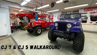 1977 Jeep CJ7 & CJ5 Walkaround