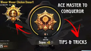ACE MASTER TO CONQUEROR // SOLO RANK PUSHING GAMEPLAY // tips and tricks ⚡️