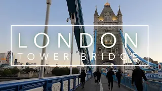 LONDON virtual run | Virtual running videos for treadmill 4K | Tower bridge | Virtual run 4K | Walk