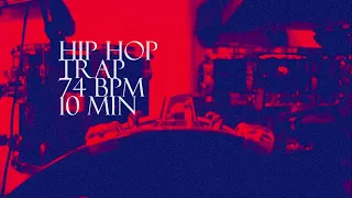 Free Drum Loop - Hip Hop Trap 74 BPM 10 min - Download