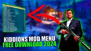 BEST GTA V Kiddions Mod Menu 2024 | GTA 5 Kiddions Menu | Kiddions Mod Menu Download