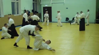 #2 Семинар Вакаяма сенсея. Отработка приёмов с танто | Айкидо | 合気道 | Aikido | 短刀 | Tanto