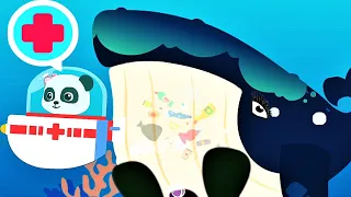 Baby Panda Explore The Ocean | Help Marine Animals | BabyBus Gameplay Video