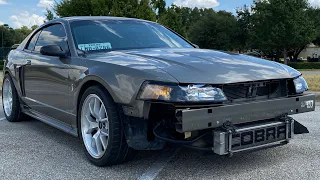 I BOUGHT A 2001 COBRA AND ITS BOOSTED!