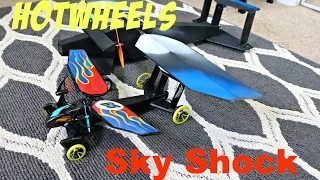 I BUILT A FLYING CAR!!! "Hotwheels Sky Shock Mod"