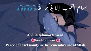 Most Beautiful And Peacefull Heart Touching Quran Reaction || Abdul Rahman Mossad || 4K(HD)