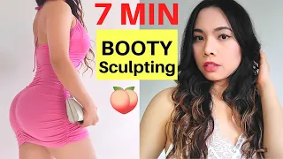 7 Min BOOTY Sculpting - At Home Workout Equipment Free