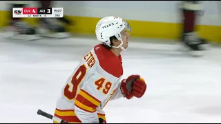 Jakob Pelletier 4-3 Goal @ Arizona Coyotes | February 22nd, 2023 | Calgary Flames