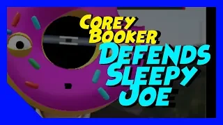 Corey Booker - Passionately Defends Joe Biden