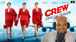 Crew Trailer Reaction #tabu #kareenakapoorkhan #kritisanon