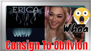 EPICA Consign To Oblivion Live REACTION | Just Jen Finally Reacts to EPICA! | Two words Watch this!