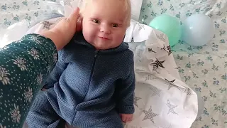 Мой очаровательный Реборн от Анны Агеевой! Reborn doll opening!  Распаковка 리본돌