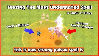 Poison Spell is Underrated | Clash of Clans