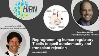 Webinar: Reprogramming Human Regulatory T Cells to Quell Autoimmunity and Transplant Rejection