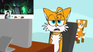 Tails Reacts To What Does The Fox Say RUS by XNiller