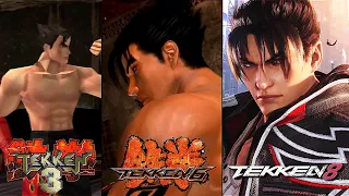 Evolution of Jin Kazama win poses Tekken 3 to Tekken 8 ✨