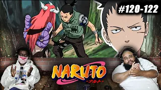 Naruto episodes 120, 121 and 122 mashup REACTION