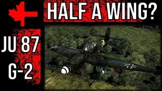 War Thunder - Ju 87 G-2 - Half a Wing? No Problem!