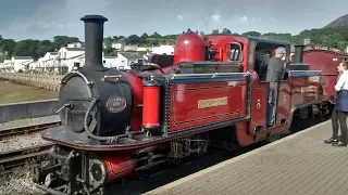 HD Day on the Ffestiniog Railway, 25th July 2019. Ride on Double Fairlie, David Lloyd George & Lyd