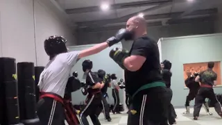 Master vs apprentice - PMA - Premier Martial Arts - family combat