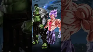 who is stronger Super Saiyan Infinity versus beaunderq vs drip vegeta vs  cosmic Hulk #dbs #dbz