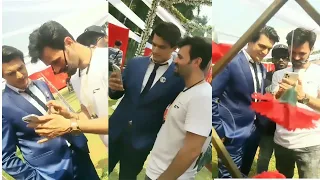 Mohsin khan & Himanshu Gadani off Screen Masti on the set||Yeh Rishta Kya Kehlata Hai