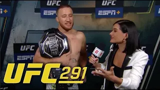 Justin Gaethje GETS HEATED when Conor McGregor’s name gets brought up 😳 | ESPN MMA