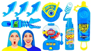 Desafío De Comida Azul | Desafío Loco por Craft4Fun Challenge