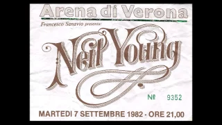 Neil Young 1982 09 07 Verona,Arena, Complete Adudio Show