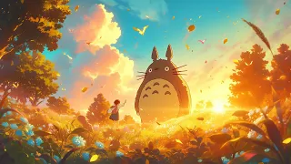 Ghibli Piano Music for Sleep and Study, Relaxing Music - Spirited Away, My Neighbor Totoro