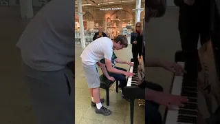 Boogie Woogie duet with Terry Miles in St Pancras