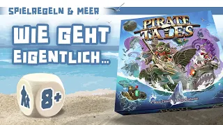 "Pirate Tales" - Regeln & Anleitung - Piratiges Familien-Glücksspiel für 2-4 Spieler ab 8 Jahren