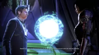 Mass Effect 3: All conversations with  the Illusive Man (Paragon)