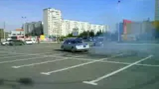 Mercedes E55 AMG Drift