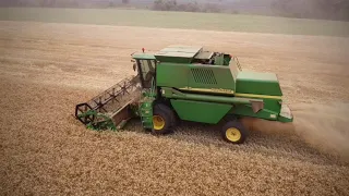 colheita de trigo 2020 no Paraguay, wheat harvest 2020 in Paraguay