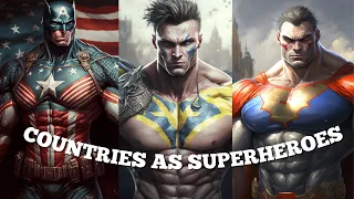 Countries as Superheroes: What If?