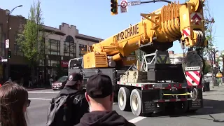 LIEBHERR LTM 1100-5.2, M.R. Crane Services No. MR 10, Victoria, B.C., May 3, 2023, Part 4