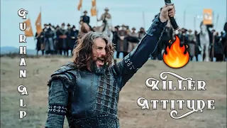 Turhan Alp Fight Mood⚡Turhan Alp Mood Off🔥Turhan  Alp Killer Attitude👿1vs 1fight scene #kurlusosman