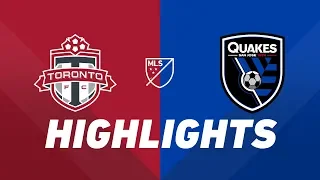 Toronto FC vs. San Jose Earthquakes | HIGHLIGHTS - May 26, 2019