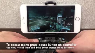 KinoConsole iOS setup