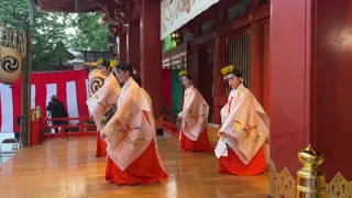 令和4年5月17日 雅楽・巫女舞