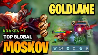 Moskov Best Build 2022 [ Top Global Moskov Gameplay ] By KRAKEN YT - Mobile Legends