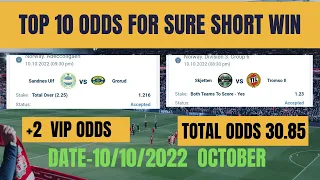 Today Football predictions 10/10/2022/ SOCCER PREDICTIONS/ BETTING TIPS#betting #1xbet@Bet Friendly