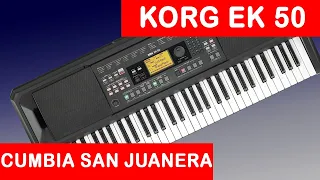 KORG EK 50 CUMBIA SAN-JUANERO 2020